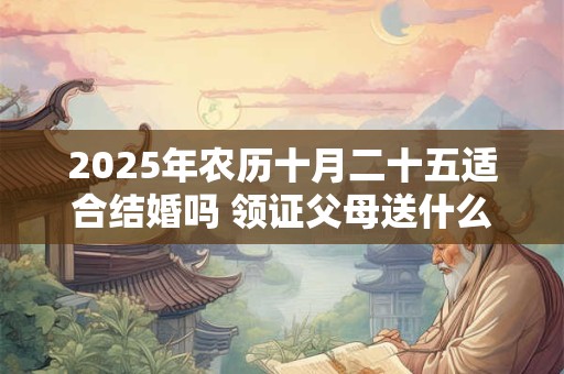 2025年农历十月二十五适合结婚吗 领证父母送什么礼物
