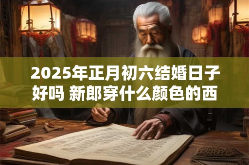 2025年正月初六结婚日子好吗 新郎穿什么颜色的西装合适