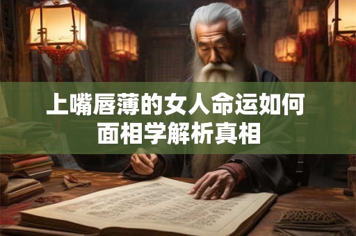上嘴唇薄的女人命运如何 面相学解析真相