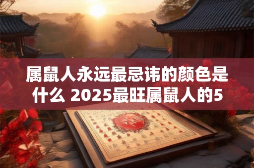 属鼠人永远最忌讳的颜色是什么 2025最旺属鼠人的5个数字