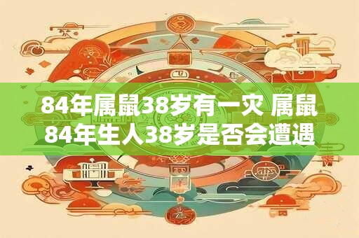 84年属鼠38岁有一灾 属鼠84年生人38岁是否会遭遇灾难