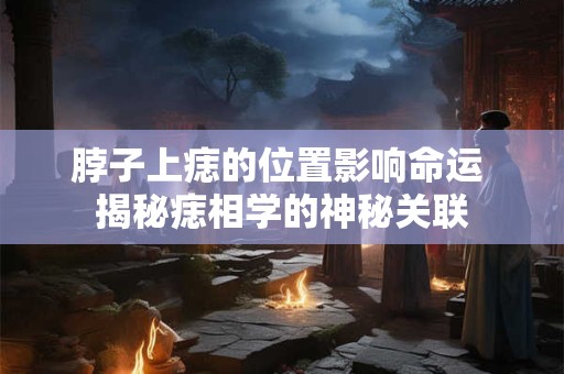脖子上痣的位置影响命运 揭秘痣相学的神秘关联