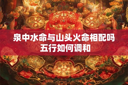 泉中水命与山头火命相配吗 五行如何调和