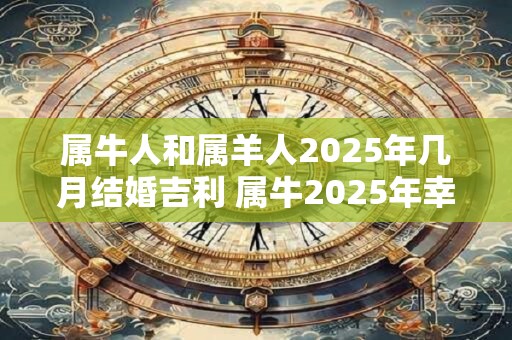 属牛人和属羊人2026年几月结婚吉利 属牛2026年幸运色