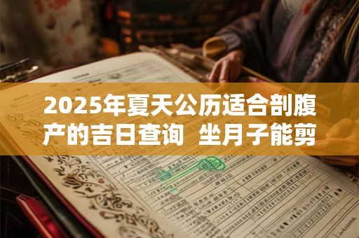 2025年夏天公历适合剖腹产的吉日查询 坐月子能剪头发吗 2025年夏天公历适合剖腹产的吉日查询 坐月子能剪头发吗