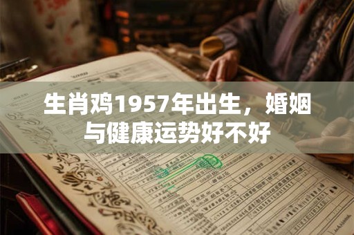 生肖鸡1957年出生，婚姻与健康运势好不好