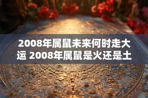 2008年属鼠未来何时走大运 2008年属鼠是火还是土