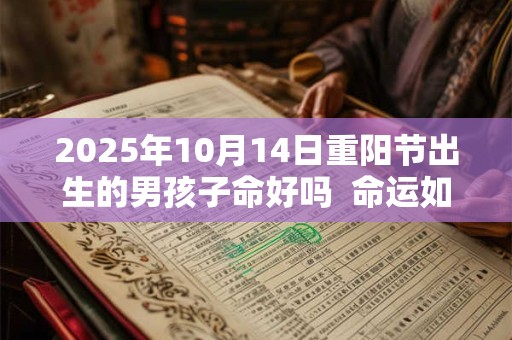 2025年10月14日重阳节出生的男孩子命好吗  命运如何