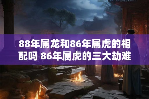 88年属龙和86年属虎的相配吗 86年属虎的三大劫难