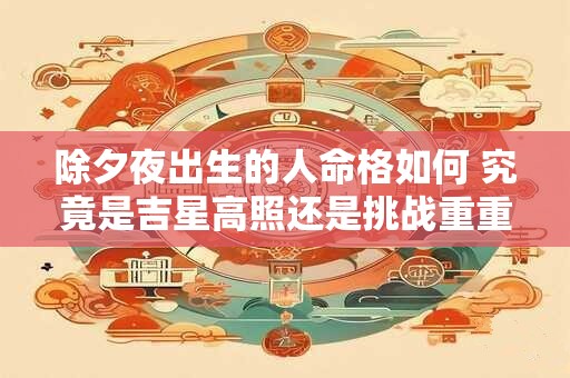 除夕夜出生的人命格如何 究竟是吉星高照还是挑战重重
