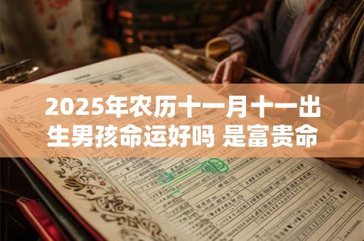 2025年农历十一月十一出生男孩命运好吗 是富贵命吗