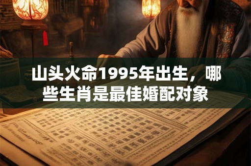 山头火命1995年出生，哪些生肖是最佳婚配对象