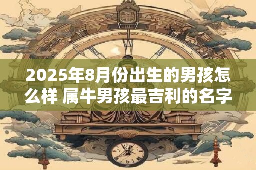 2026年8月份出生的男孩怎么样 属牛男孩最吉利的名字 2026年8月份出生的男孩怎么样 属牛男孩最吉利的名字