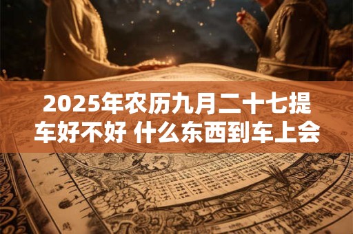2025年农历九月二十七提车好不好 什么东西到车上会吊销执照