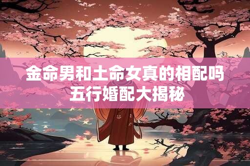 金命男和土命女真的相配吗 五行婚配大揭秘