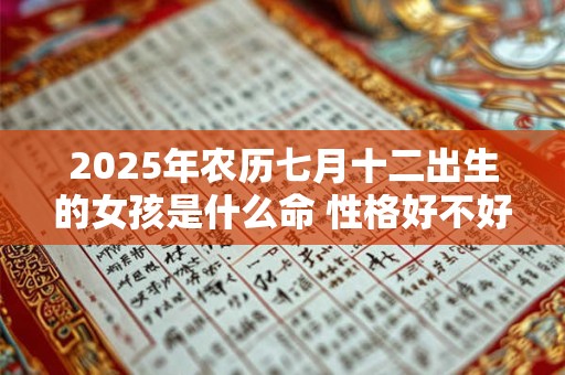 2025年农历七月十二出生的女孩是什么命 性格好不好