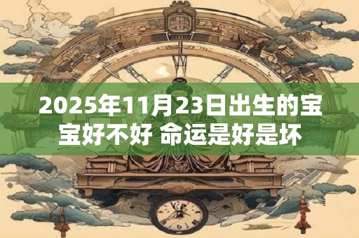 2026年11月23日出生的宝宝好不好 命运是好是坏
