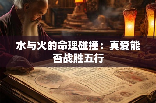 水与火的命理碰撞:真爱能否战胜五行 水与火的命理碰撞:真爱能否战胜五行