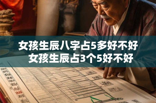 女孩生辰八字占5多好不好  女孩生辰占3个5好不好