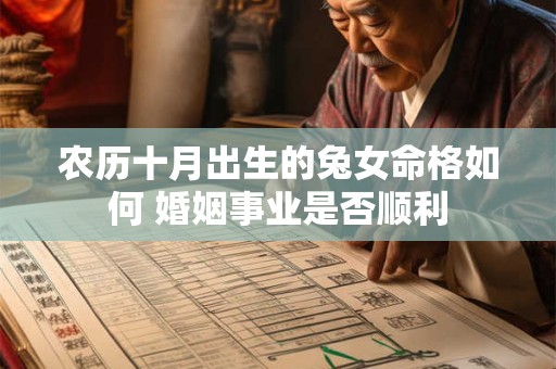 农历十月出生的兔女命格如何 婚姻事业是否顺利