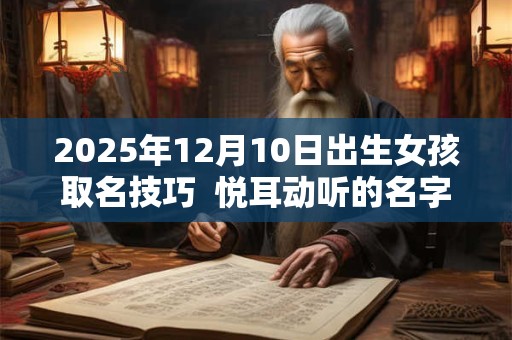 2025年12月10日出生女孩取名技巧  悦耳动听的名字
