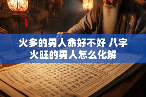 火多的男人命好不好 八字火旺的男人怎么化解