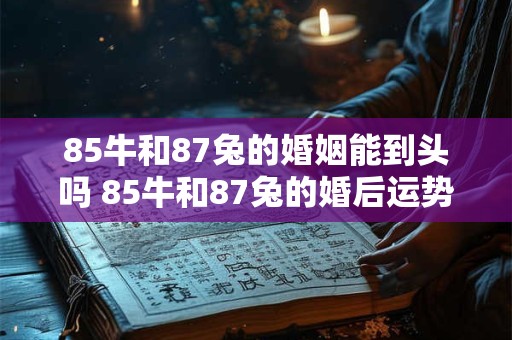 85牛和87兔的婚姻能到头吗 85牛和87兔的婚后运势如何
