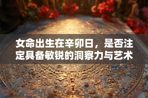 女命出生在辛卯日，是否注定具备敏锐的洞察力与艺术天赋