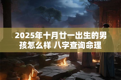 2025年十月廿一出生的男孩怎么样 八字查询命理