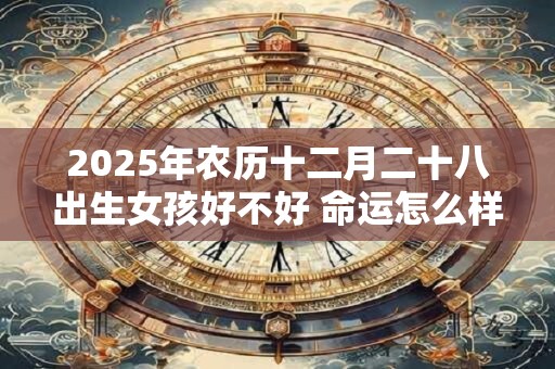 2026年农历十二月二十八出生女孩好不好 命运怎么样 2026年农历十二月二十八出生女孩好不好 命运怎么样