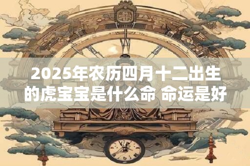 2025年农历四月十二出生的虎宝宝是什么命 命运是好是坏