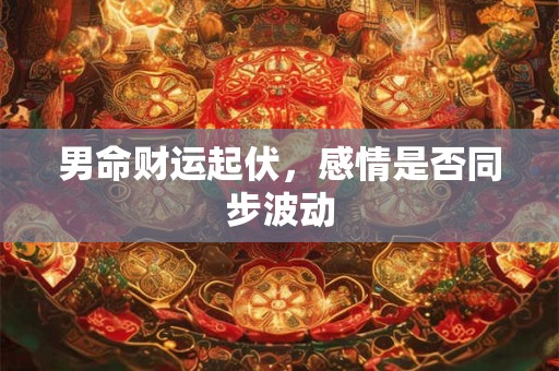 男命财运起伏，感情是否同步波动