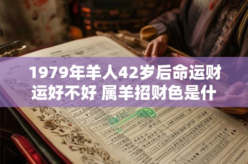 1979年羊人42岁后命运财运好不好 属羊招财色是什么