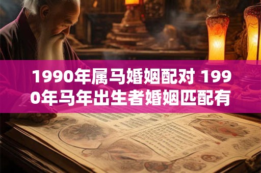 1990年属马婚姻配对 1990年马年出生者婚姻匹配有哪些