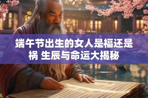 端午节出生的女人是福还是祸 生辰与命运大揭秘