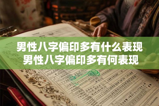 男性八字偏印多有什么表现 男性八字偏印多有何表现