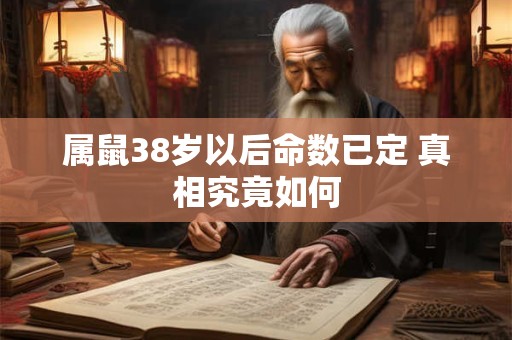 属鼠38岁以后命数已定 真相究竟如何