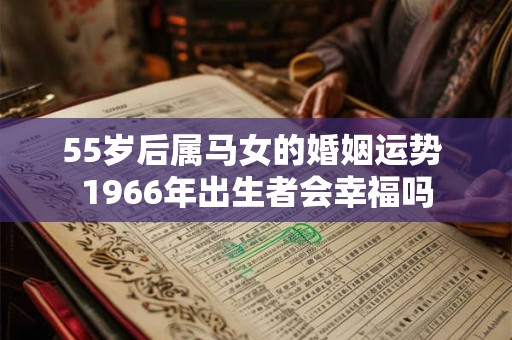55岁后属马女的婚姻运势 1966年出生者会幸福吗