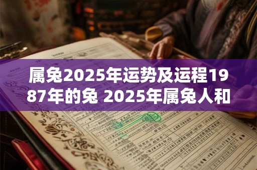 属兔2026年运势及运程1987年的兔 2026年属兔人和1987年属兔人的运势如何