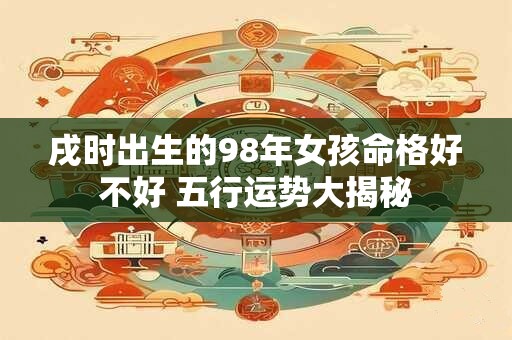 戌时出生的98年女孩命格好不好 五行运势大揭秘