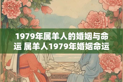 1979年属羊人的婚姻与命运 属羊人1979年婚姻命运如何
