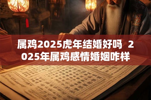 属鸡2025虎年结婚好吗  2025年属鸡感情婚姻咋样