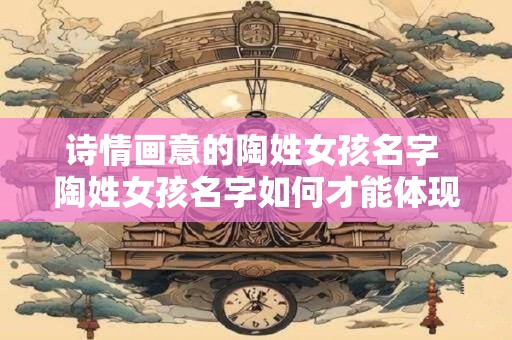 诗情画意的陶姓女孩名字 陶姓女孩名字如何才能体现诗情画意 诗情画意的陶姓女孩名字 陶姓女孩名字如何才能体现诗情画意