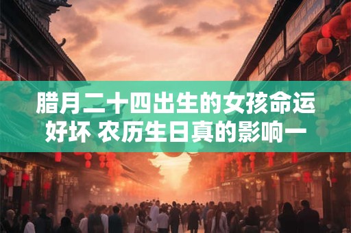 腊月二十四出生的女孩命运好坏 农历生日真的影响一生吗