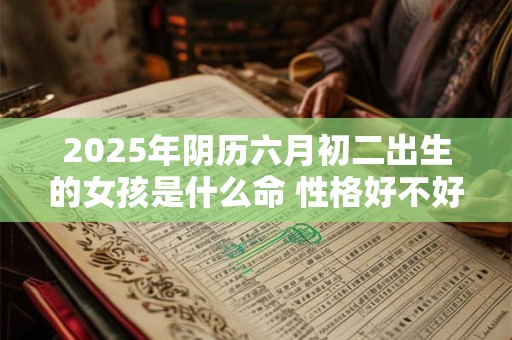 2025年阴历六月初二出生的女孩是什么命 性格好不好相处