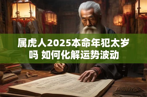属虎人2025本命年犯太岁吗 如何化解运势波动