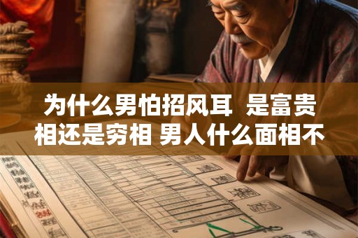 为什么男怕招风耳  是富贵相还是穷相 男人什么面相不好