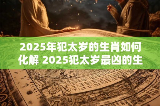 2025年犯太岁的生肖如何化解 2025犯太岁最凶的生肖