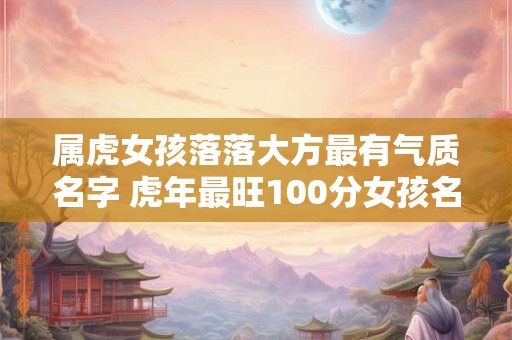 属虎女孩落落大方最有气质名字 虎年最旺100分女孩名字