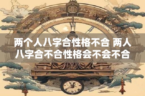 详细阅读:两个人八字合性格不合 两人八字合不合性格会不会不合 两个人八字合性格不合 两人八字合不合性格会不会不合